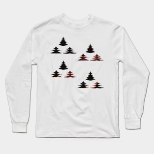 Christmas trees Long Sleeve T-Shirt